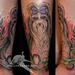 Tattoos - Give the Dog a Bone Color on Leg - 58153